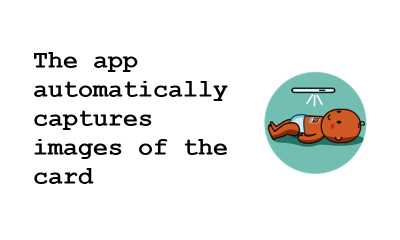 App automatically captures image